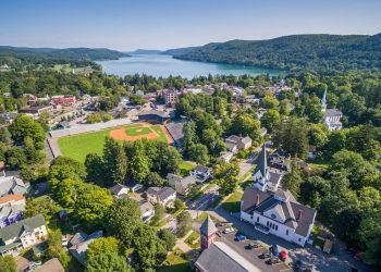 Cooperstown Aerial View